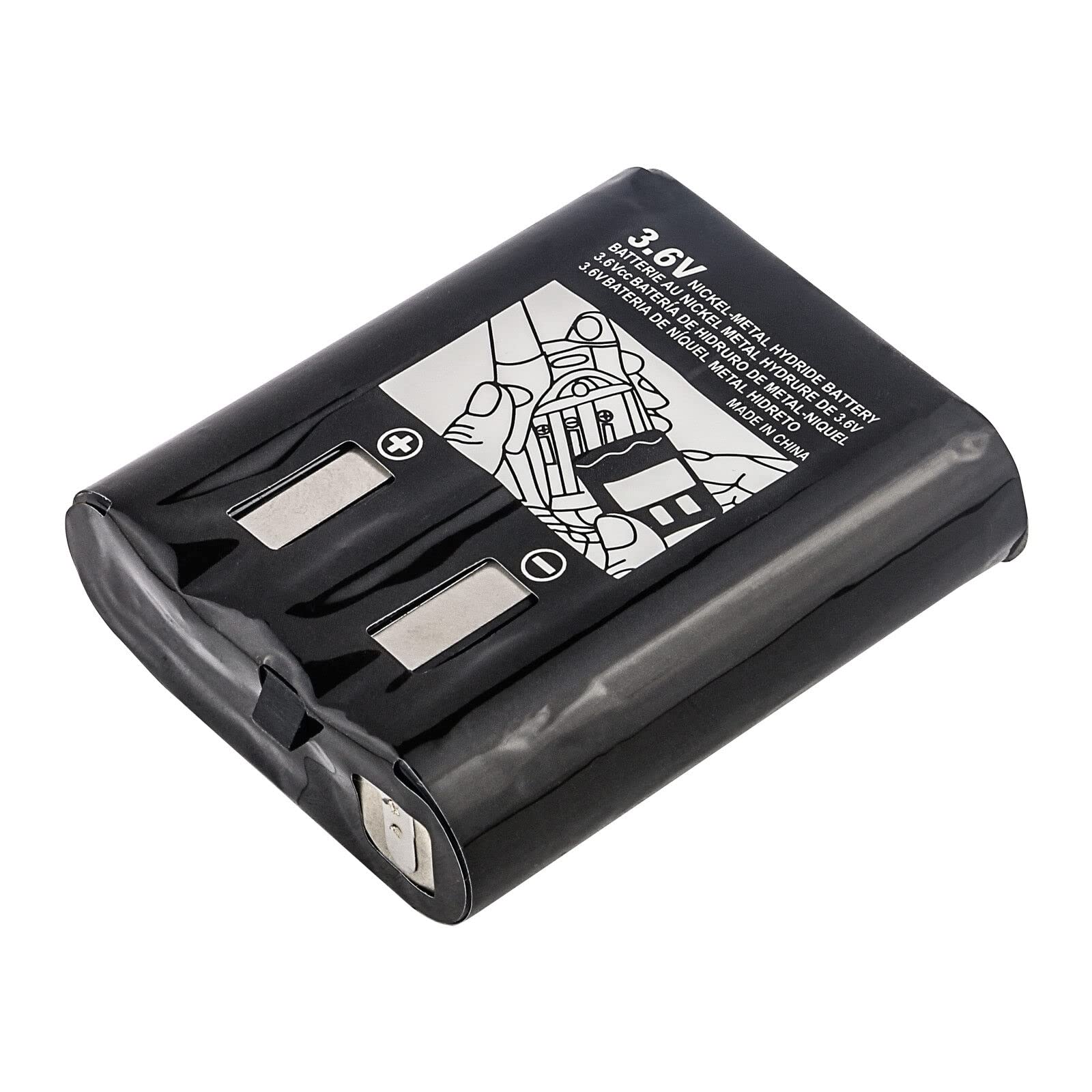 Kastar 2-Pack Replacement Batteries for Motorola 2-Way Radio Walkie Talkies - Compatible with TalkAbout EM1000, EM1000R, EM1020R, FV300R - Perfect for Outdoor Adventures, Construction Sites & Emergency Communication