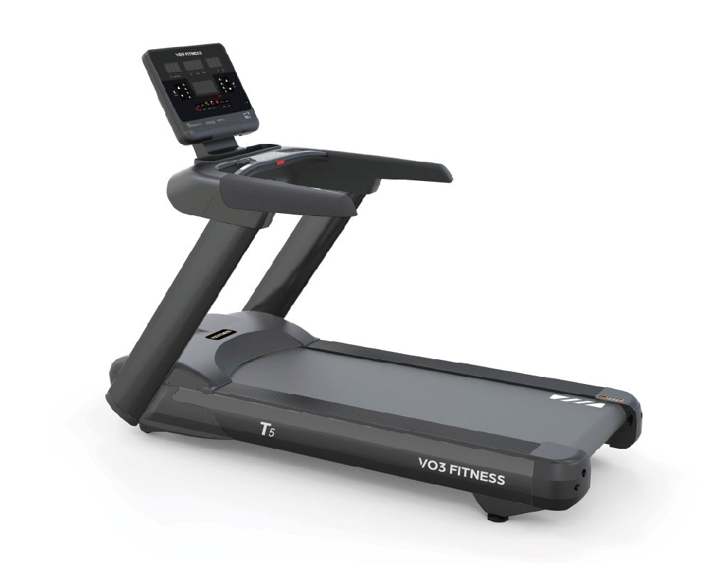 VO3 T5 Commercial Treadmill - Heavy Duty Gym Equipment for Home & Fitness Studios | Cardio Workout Machine for Running, Walking & Weight Loss
