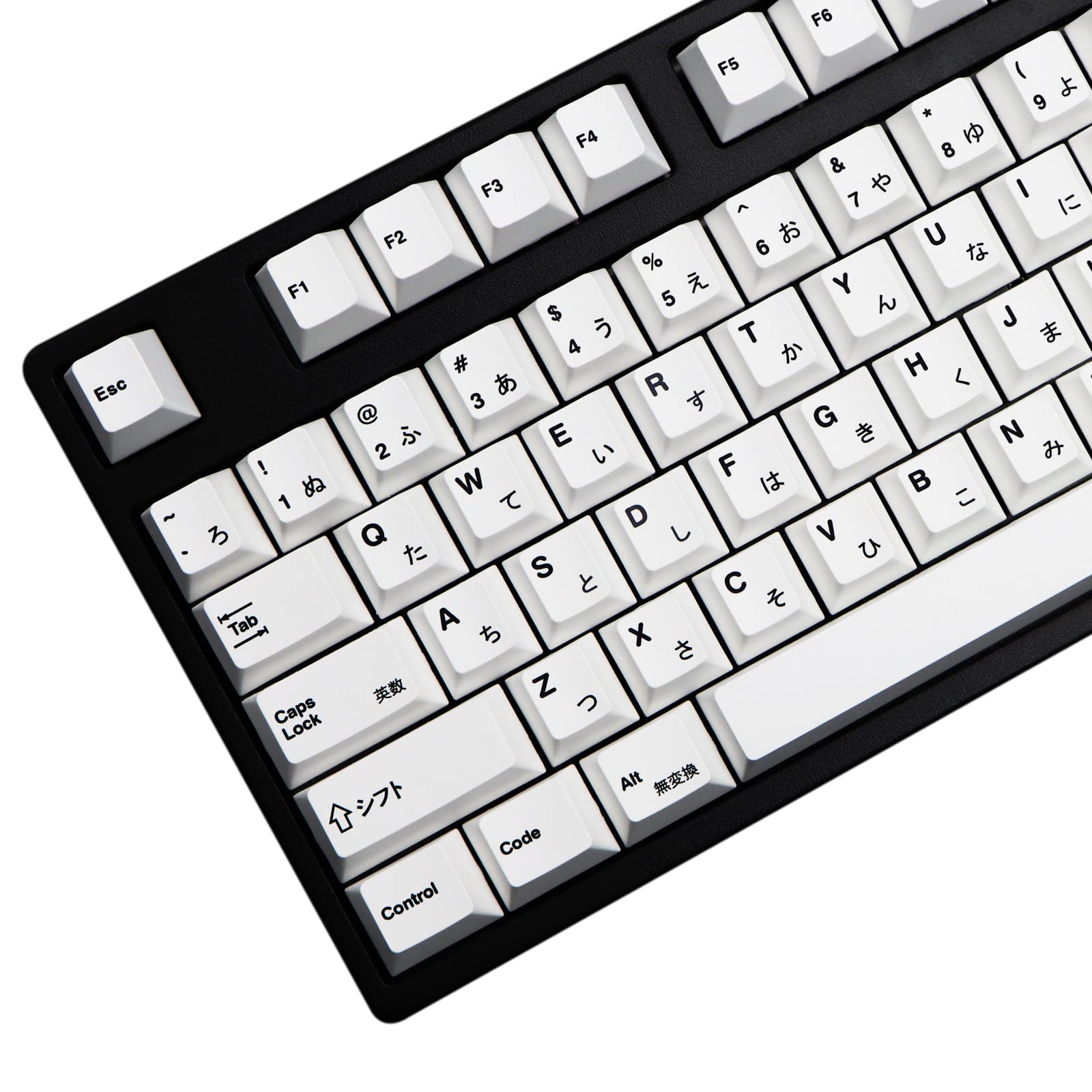 Premium PBT Cherry Profile Keycaps - Pure White 137-Key Set for Mechanical Keyboards (Gateron, Kailh, Cherry MX) | Dye-Sublimated for Durability | Compatible with 104/87/74/68/64/61/60 Key Layouts | Perfect for Gaming, Typing & Office Work