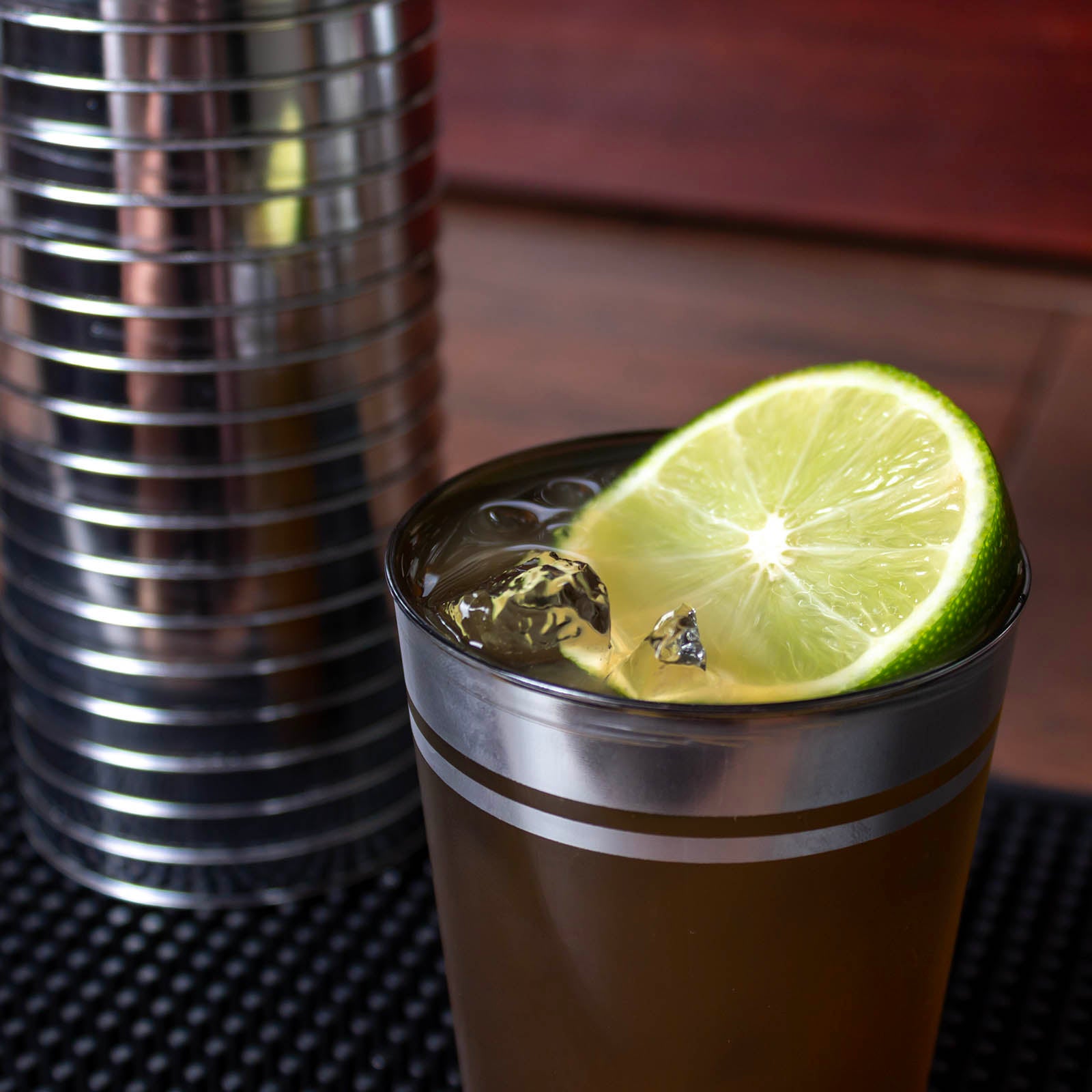 10oz Clear Plastic Tumbler with Gold/Silver Rim - Insulated Travel Cup for Coffee, Tea & Cold Drinks - Perfect for Office, Gym & Outdoor Activities