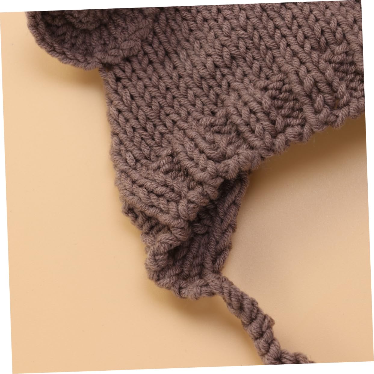 OSALADI Knitted Baby Photography Hat - Soft Crochet Bear Cap for Newborn Photo Shoots | Cute Infant Photo Prop & Newborn Gift