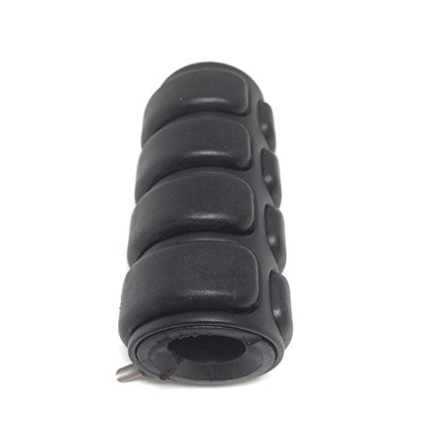 Black Motorcycle Gear Shift Pedal Cover for Yamaha Royal Star Deluxe, Warrior, V-Star 1100/950/650 - Durable Non-Slip Footpeg for Comfortable Riding & Long-Lasting Performance