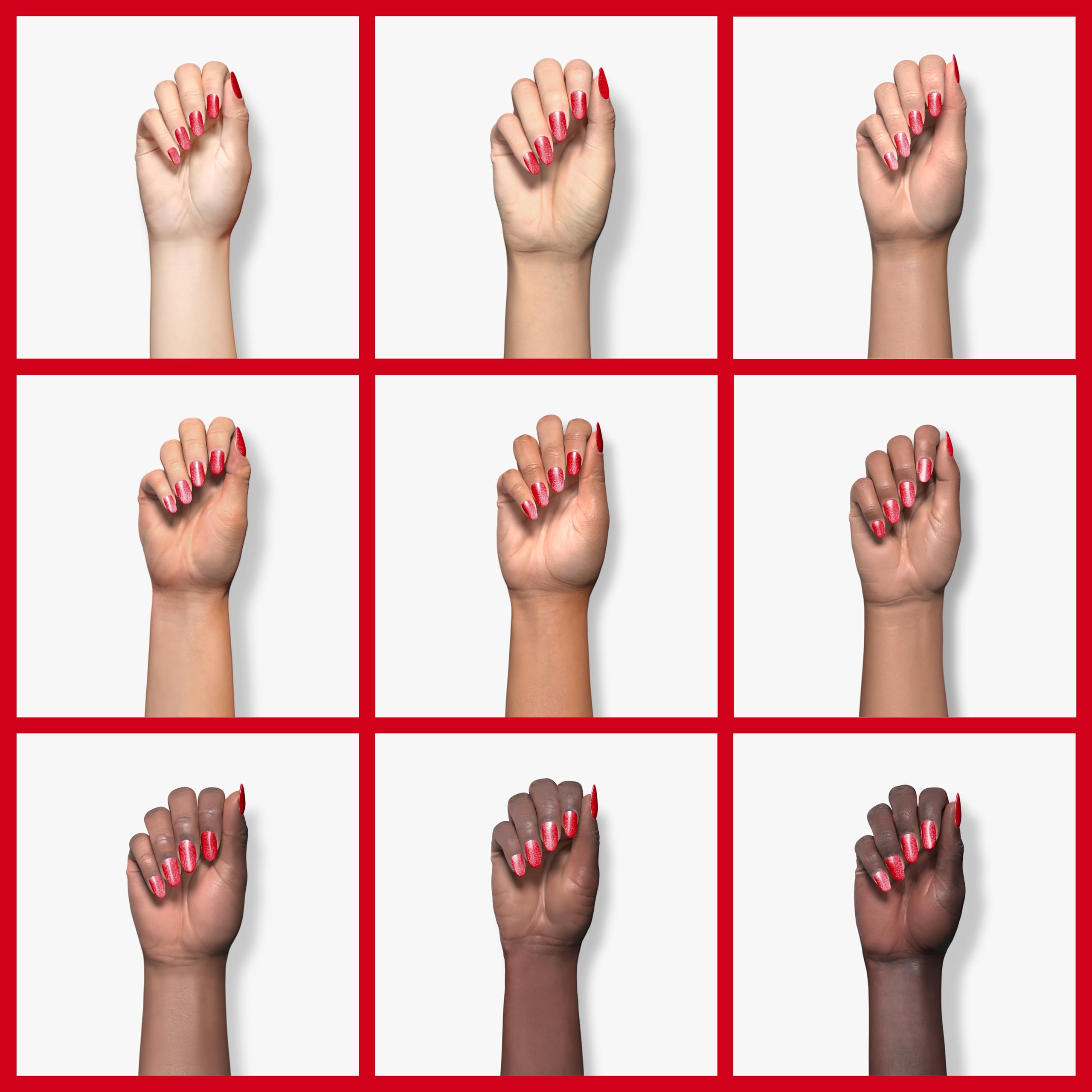 Kiara Sky Long Lasting Dip Powder Nails - I'm Not Red-E Yet (1 oz) | Vibrant Red Nail Dip for Salon-Quality Manicures at Home | Perfect for Parties, Weddings & Special Occasions