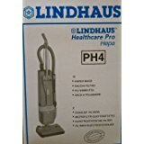 Original Lindhaus PH4 Vacuum Bags - 10 Pack Genuine OEM Replacement Bags for Lindhaus Vacuums | Ideal for Home Cleaning, Pet Hair, Allergies & Dust Collection
