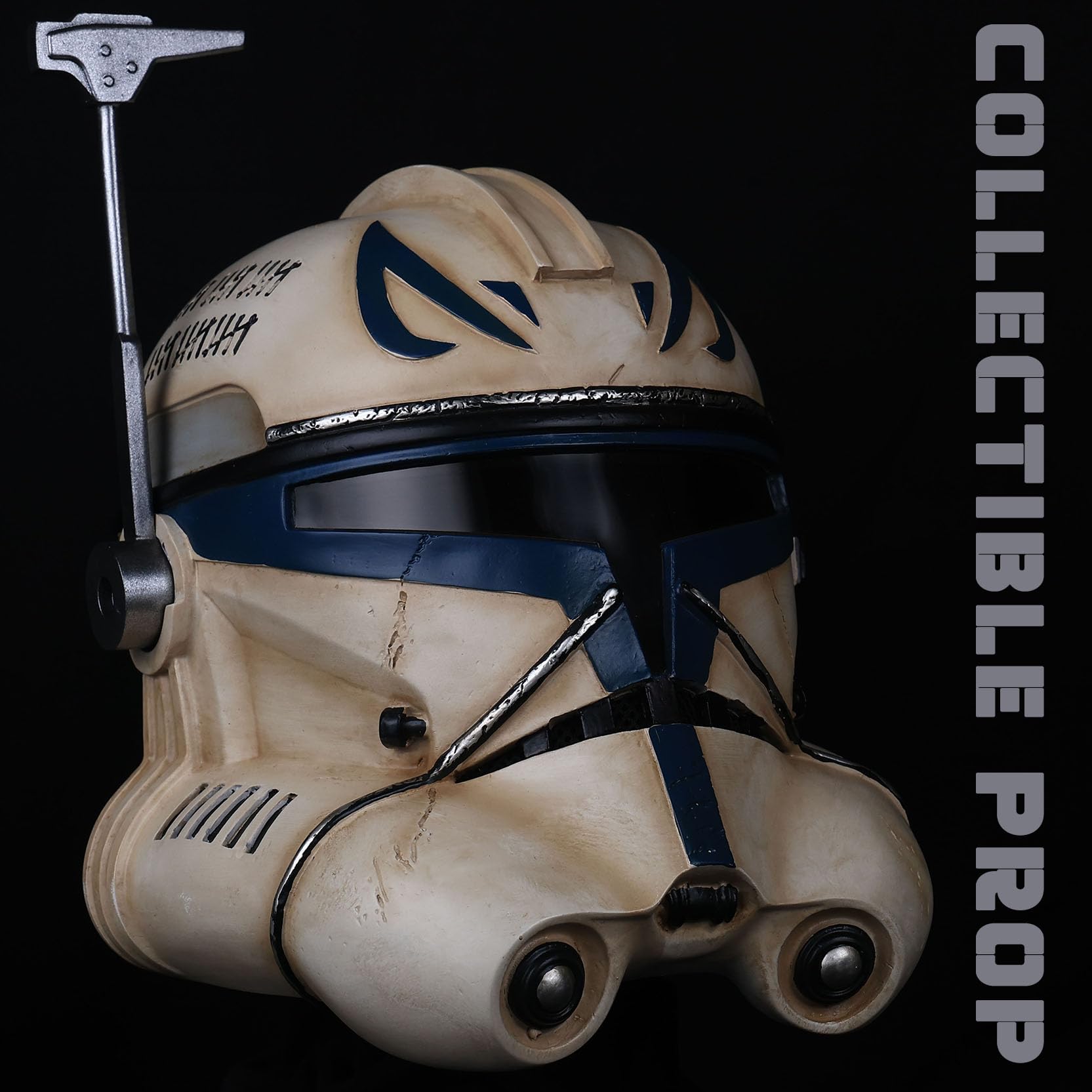 Star Wars Clone Trooper Commander Helmet - Premium Cosplay Prop for Fans & Collectors | Halloween, Cosplay, Movie Reenactment, Gift for Star Wars Fans