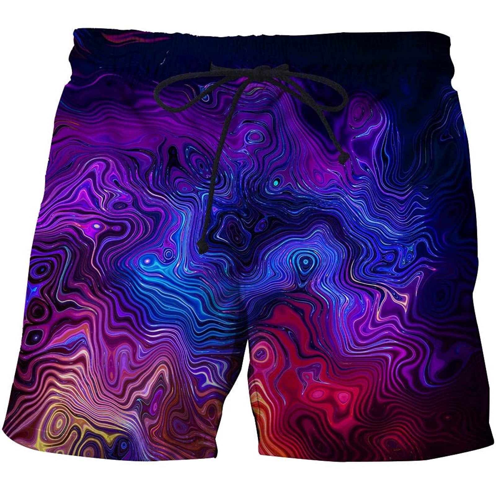 **DCLINA Men's Quick Dry Swim Trunks - Beach Shorts with Pockets for Swimming, Surfing, Board Bathing & Casual Wear | Lightweight & Comfortable for Summer, Pool, Vacation & Outdoor Activities**