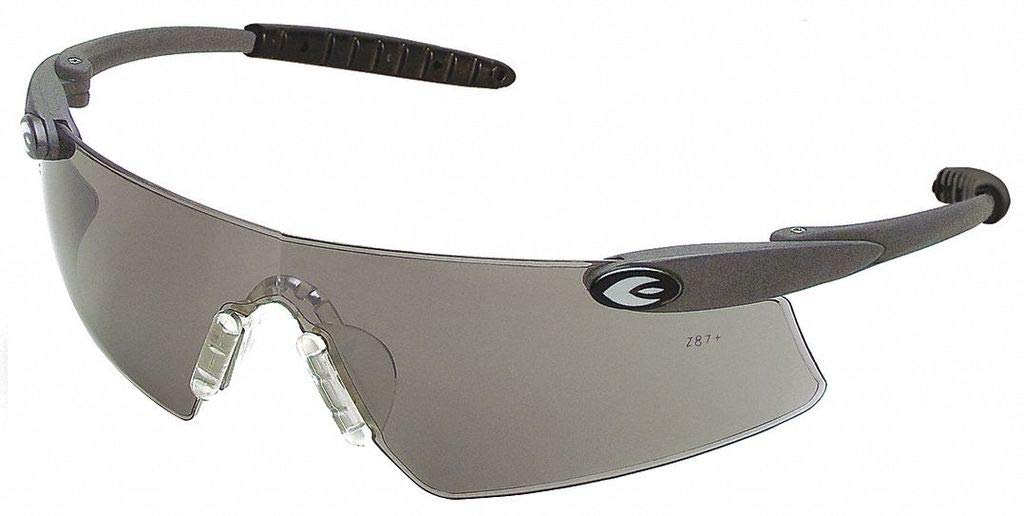 Condor Persuader Scratch-Resistant Safety Glasses with Gray Lens - Pack of 5 - ANSI Z87.1 Certified for Eye Protection - Ideal for Construction, Woodworking, and DIY Projects