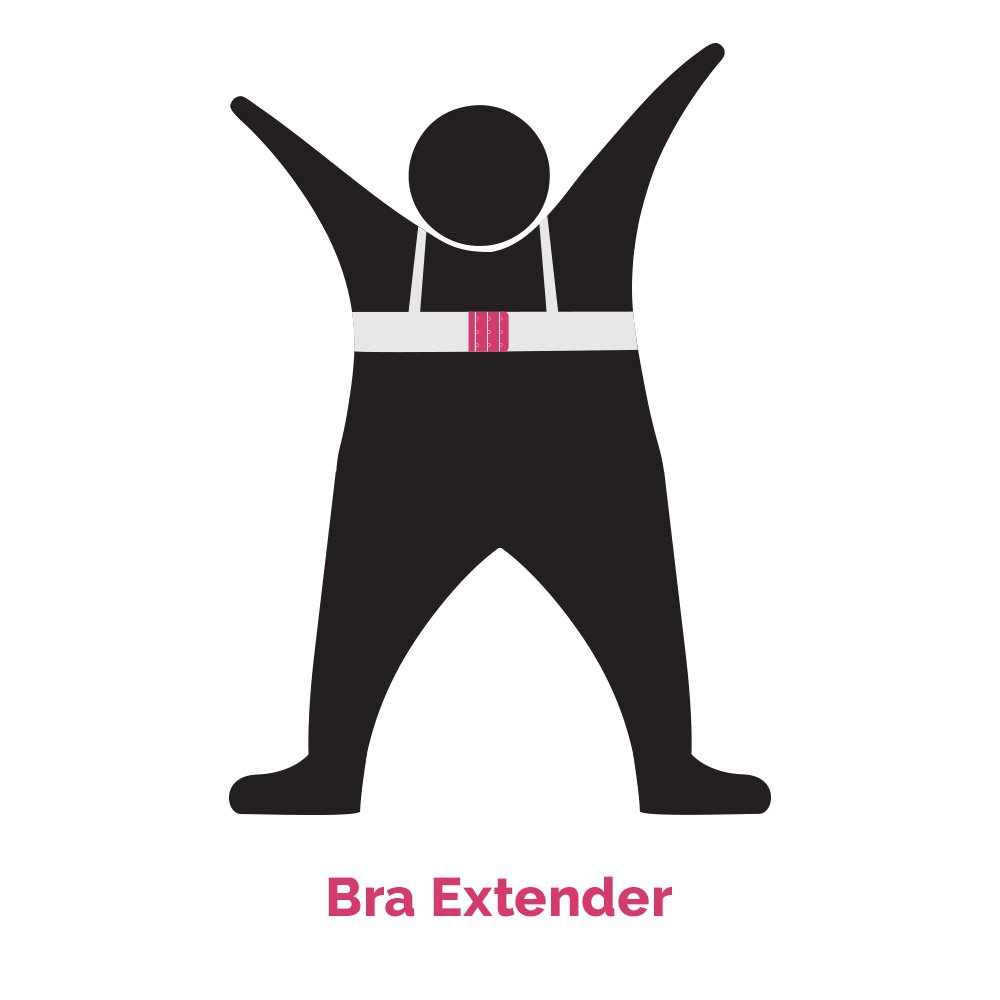Button Pant & Bra Extender Set - 12-Pack Clothing Size Extenders for Comfort & Fit | Perfect for Maternity, Weight Fluctuations & Layering