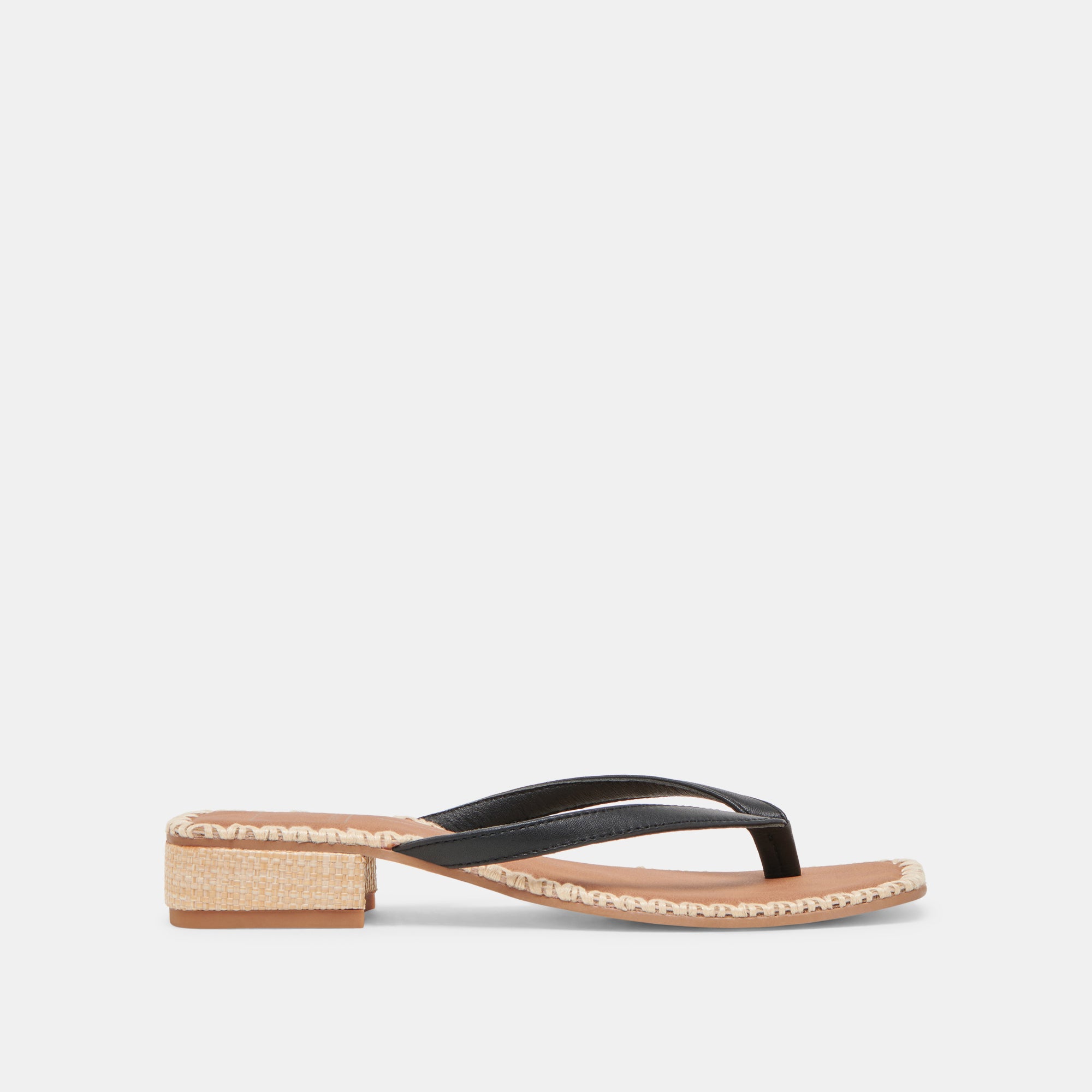 Barty Black Leather Sandals for Women - Comfortable & Stylish Casual Footwear for Summer, Beach, and Everyday Wear