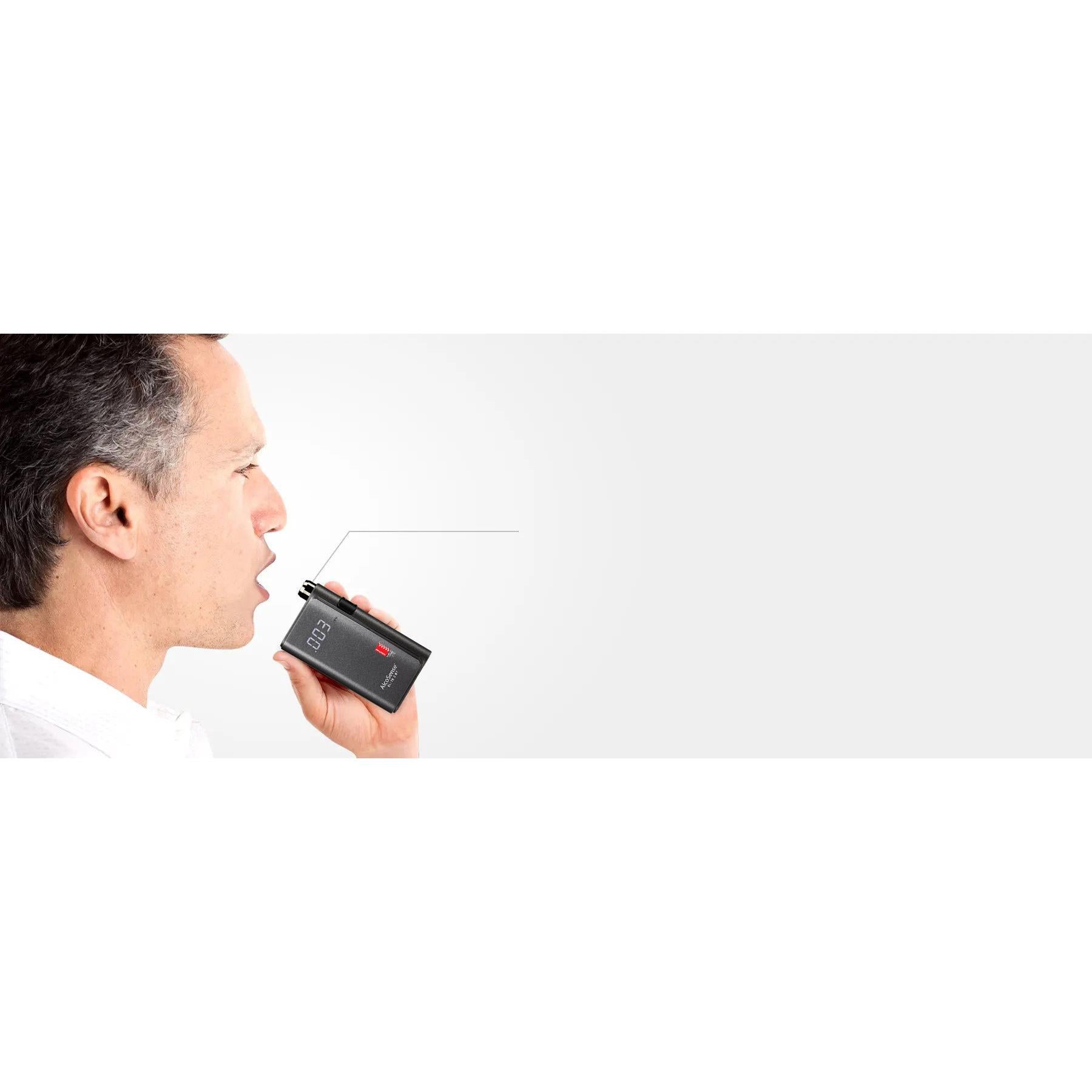 Andatech Alcosense Elite 3 BT Personal Breathalyser - Professional Bluetooth Breath Alcohol Tester for Accurate BAC Measurement | Perfect for Drivers, Workplace Safety & Personal Use