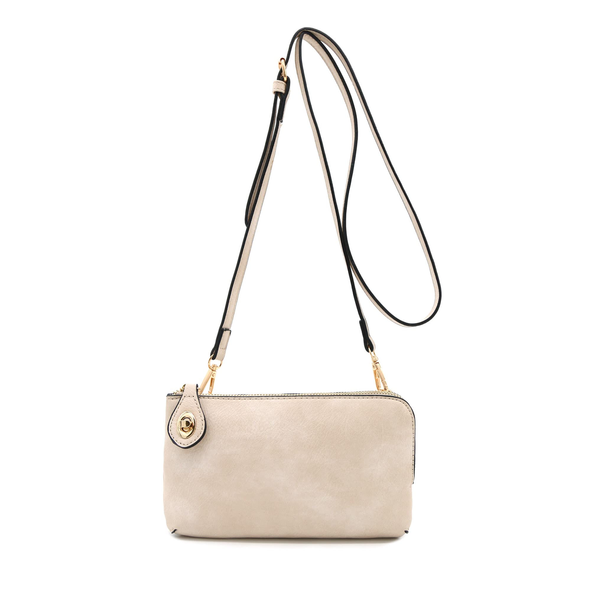 LOVESOME Women's Small Crossbody Bag - Wristlet Clutch for Party & Travel