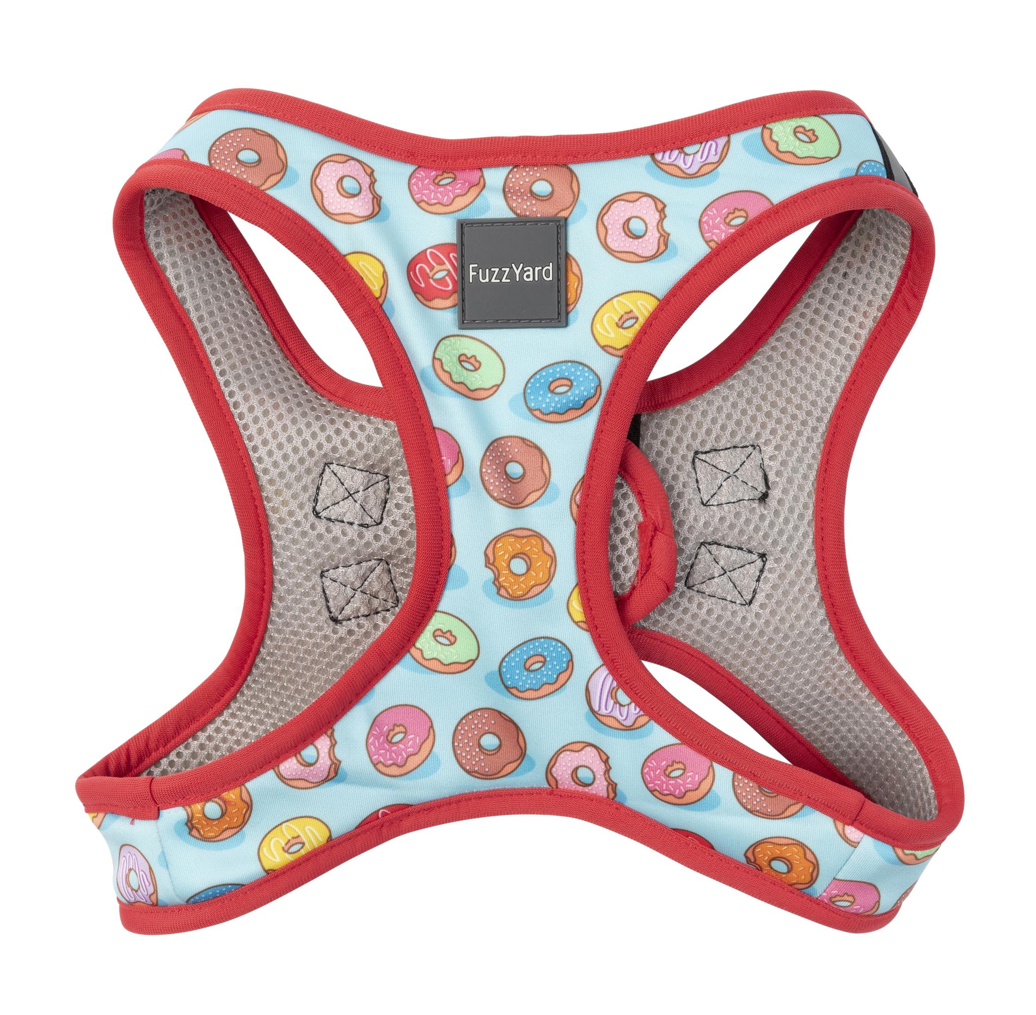 FuzzYard You Drive Me Glazy Dog Step-In Harness - Adjustable Pet Harness for Small & Medium Dogs - Perfect for Walking, Training & Outdoor Adventures
