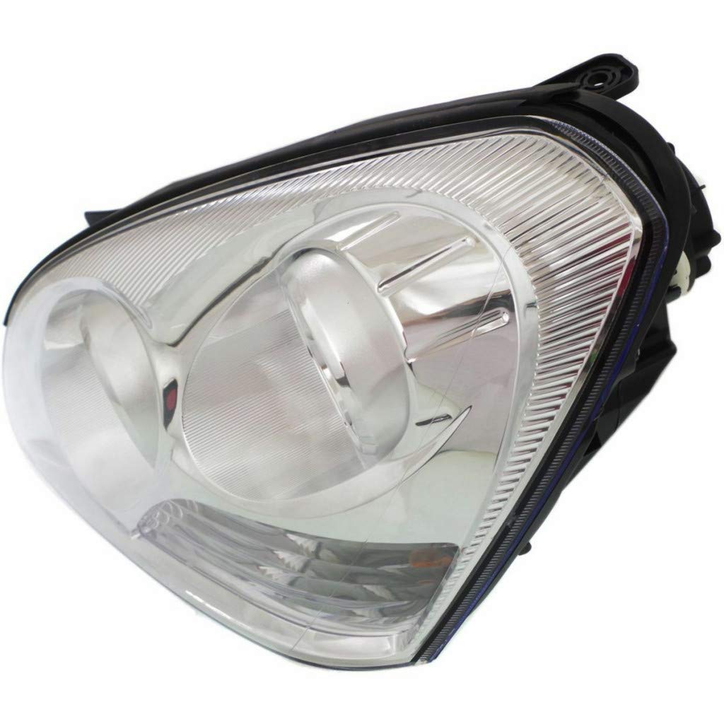 2006-2007 Kia Optima Driver Side Headlight Assembly - CAPA Certified (KI2502124C) | Replacement Headlamp for Improved Night Visibility & Safety Driving