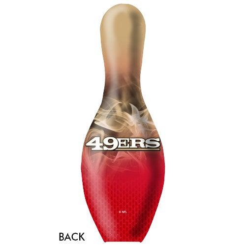 San Francisco 49ers NFL Bowling Pin - Collectible Sports Memorabilia for Fans, Home Decor & Game Room Display