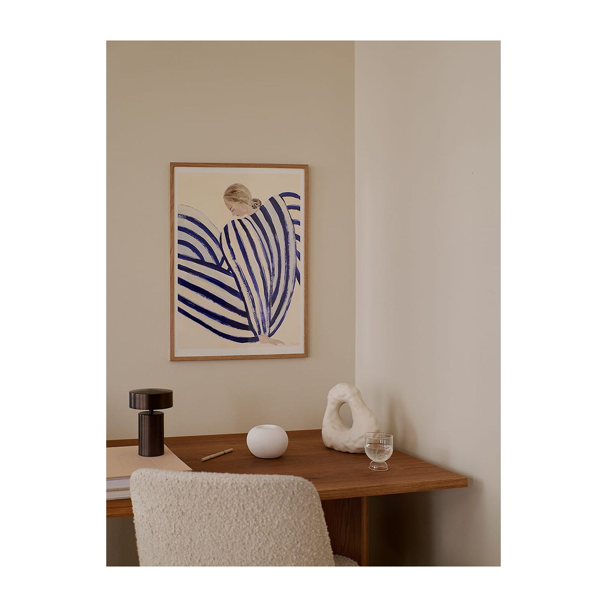 Blue Stripe at Concord Print - Stylish and Comfortable Casual Shirt for Men | Perfect for Everyday Wear, Office, and Outdoor Activities