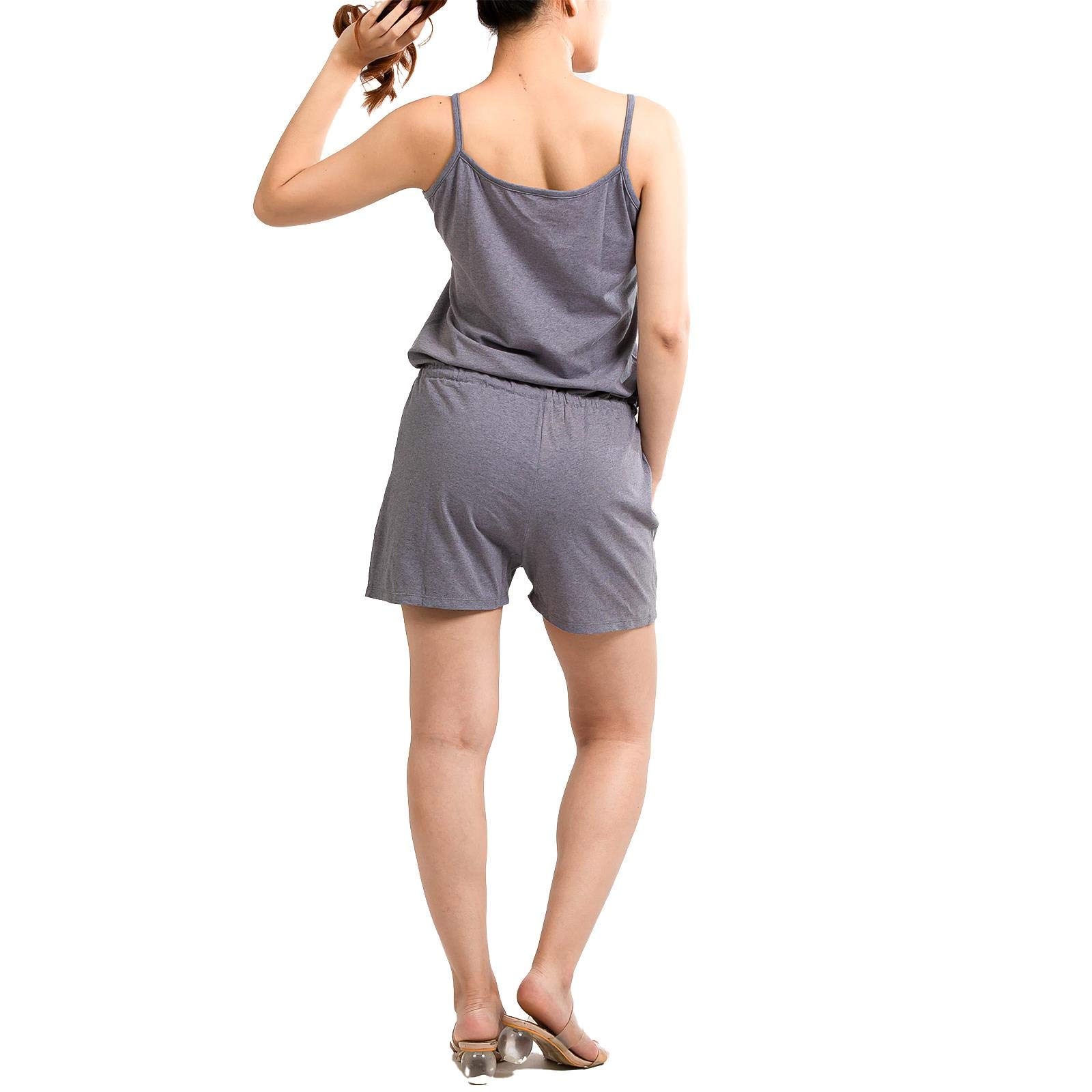 LOFBAZ Women's Sexy Jumpsuit Romper Shorts - Summer Beach Outfit, Casual Wear for Vacation, Pool Party & Night Out