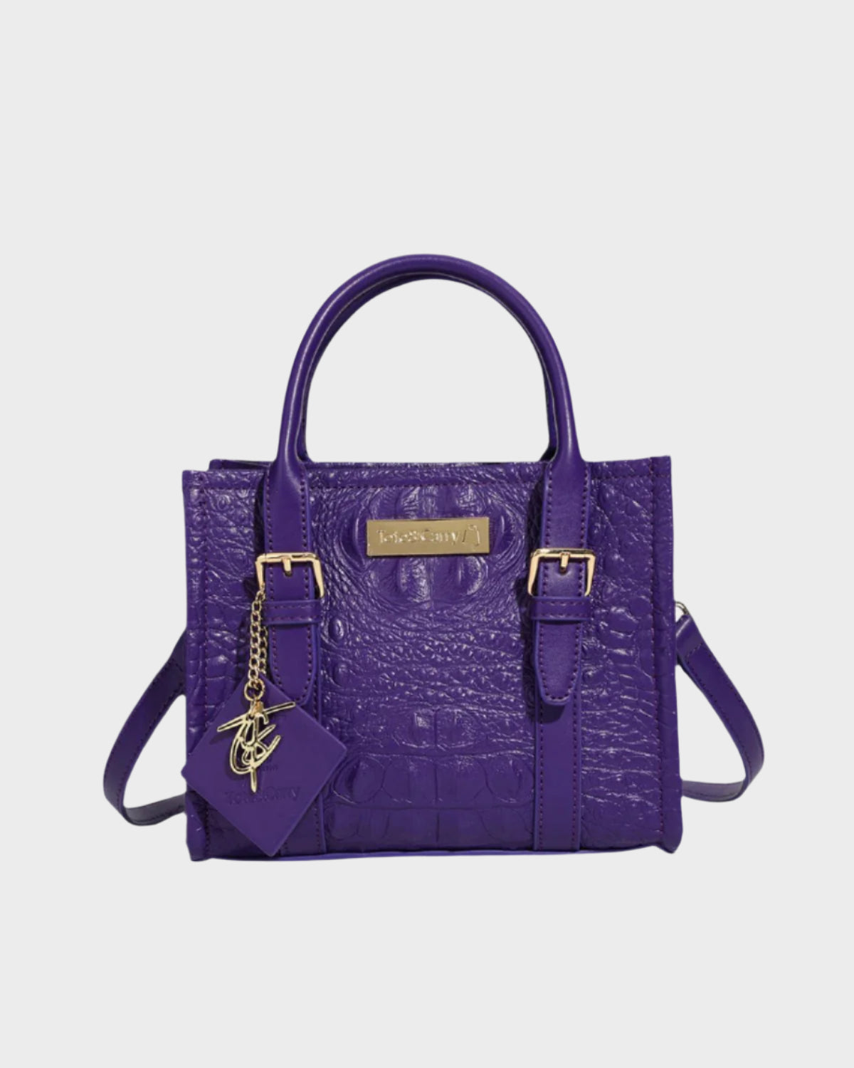Apollo 2 Mini Tote Bag - Purple Crossbody Shoulder Bag for Women | Perfect for Shopping, Beach & Daily Use