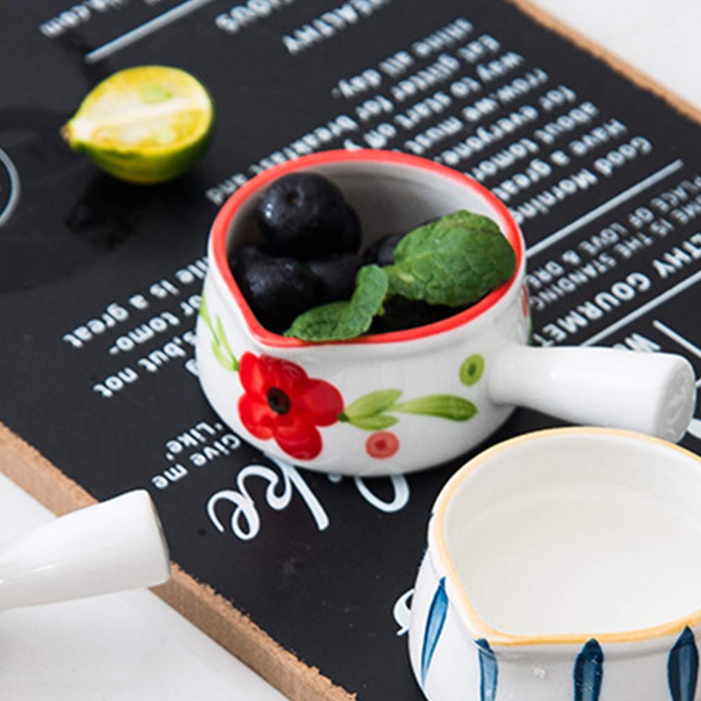DOITOOL 1-Piece Ceramic Milk Cup & Coffee Pouring Jug - Small Sauce Dish for Steak, Dinner, Kitchen - Perfect for Coffee, Milk, Creamer & Condiments - Ideal for Restaurants, Cafes & Home Use