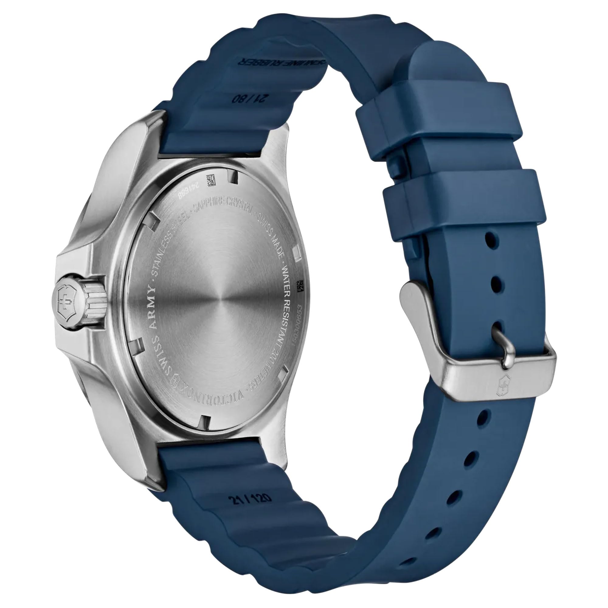 Victorinox Swiss Army I.N.O.X. Men's Watch - 43mm Stainless Steel Case, Swiss Made Analog Quartz Movement, 200m Water Resistant, Sapphire Crystal - Perfect for Diving, Outdoor Adventures & Everyday Wear