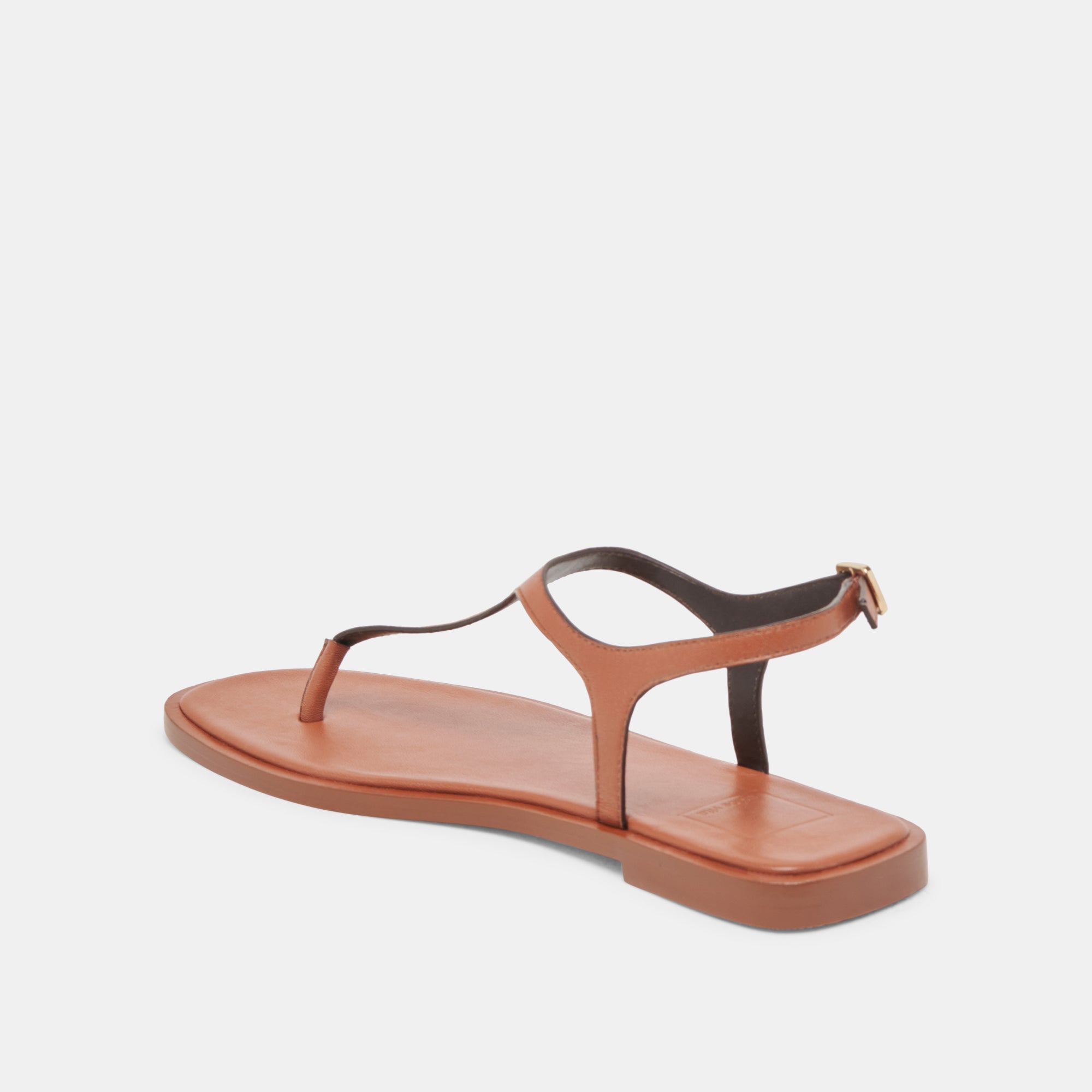 RAYE Leather Sandals for Women - Tan Brown Comfortable Strappy Flat Sandals - Perfect for Beach, Vacation & Summer Outfits