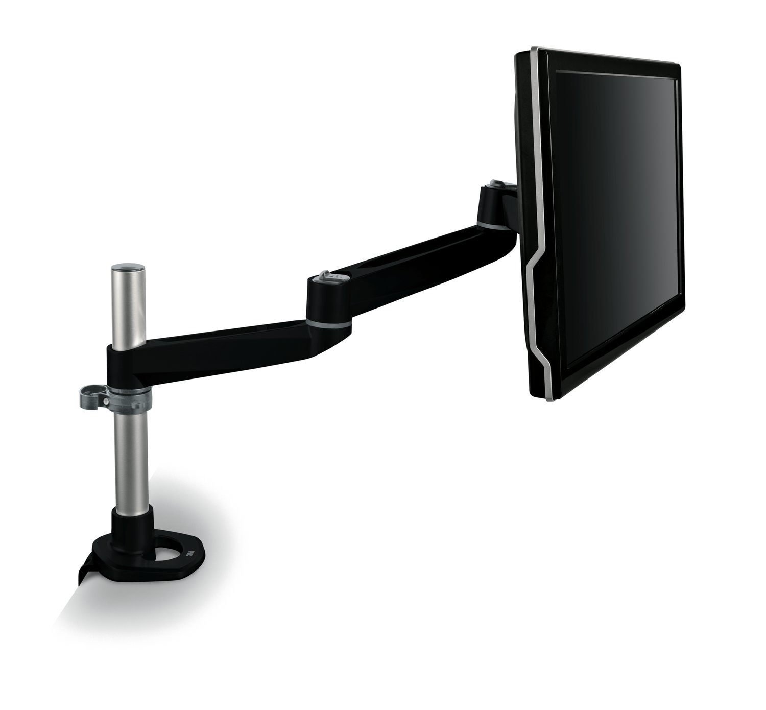 3M Dual-Swivel Monitor Arm (MA140MB) - Adjustable Ergonomic Desk Mount for Computer Screens, Black - Perfect for Home Office & Gaming Setup
