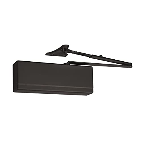 Universal Arm Package Powerglide Heavy-Duty Cast Iron Door Closer - Durable Commercial & Residential Use for Offices, Schools, and Homes