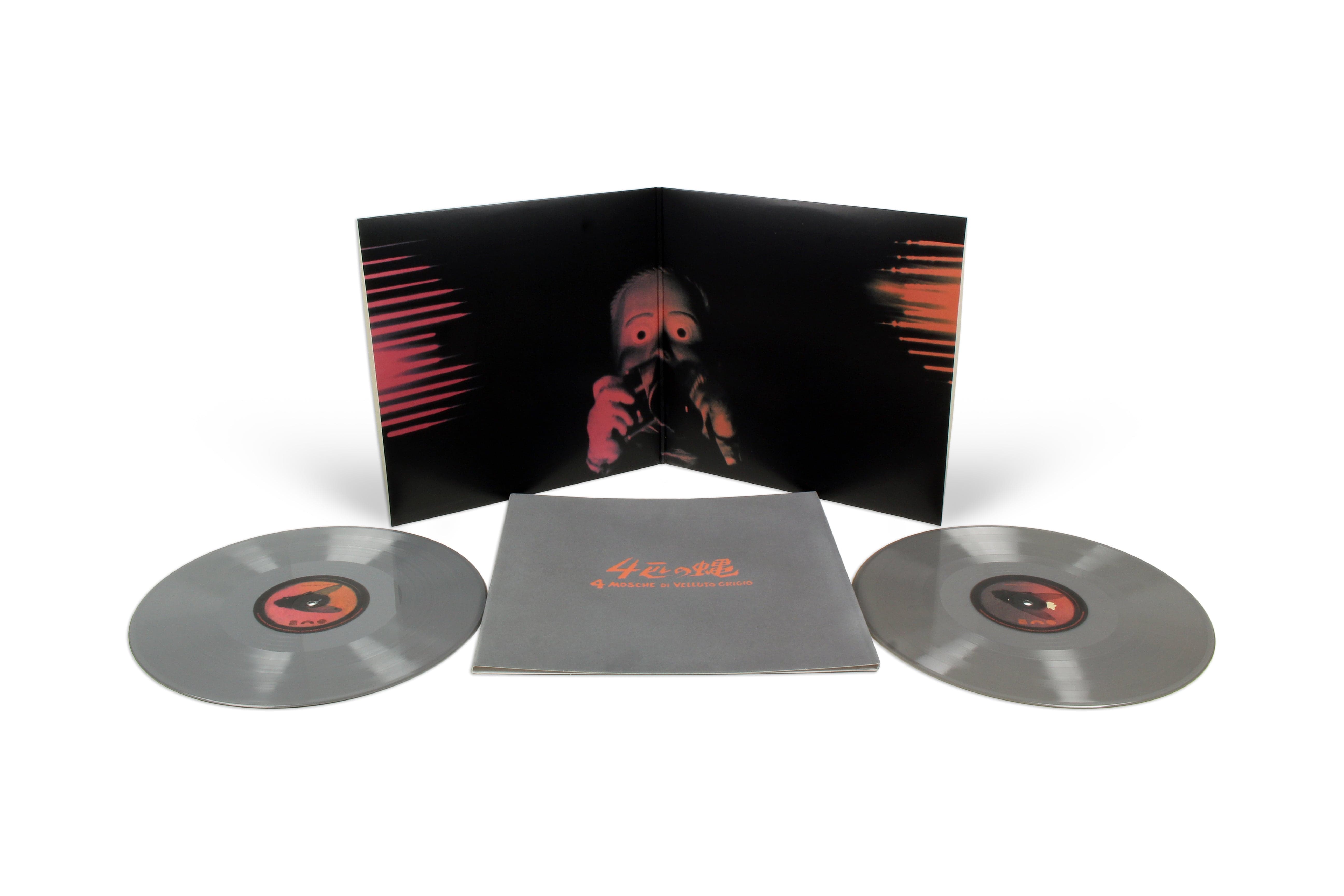 Four Flies On Grey Velvet Original Motion Picture Soundtrack 2XLP Vinyl Record - Limited Edition Movie Score for Film Collectors & Italian Giallo Fans
