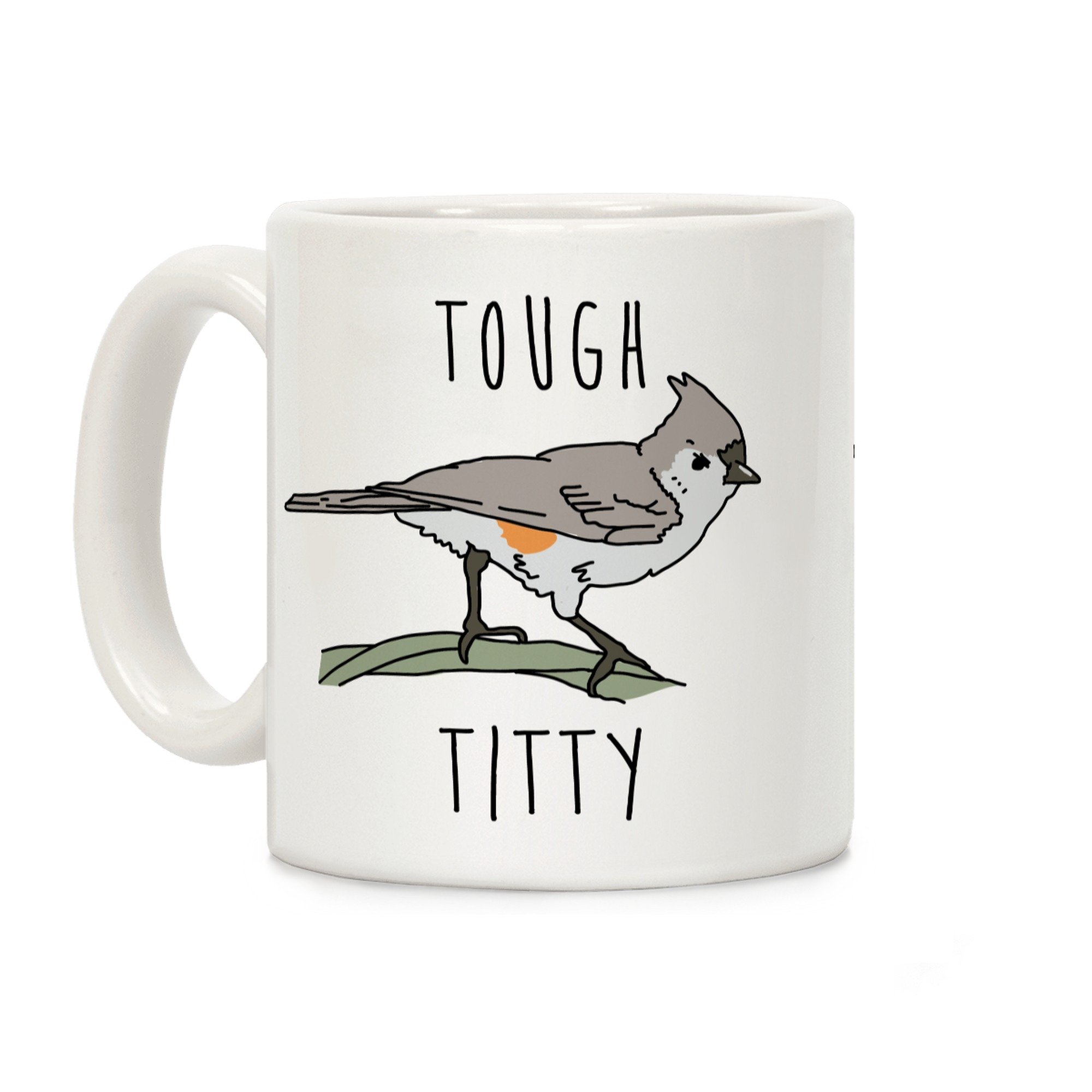 Funny Bird Coffee Mug - 11oz Ceramic Pun Mug with Double-Sided Print for Bird Lovers | Dishwasher Safe Novelty Gift for Coffee Drinkers | Perfect for Home, Office & Bird Watching Enthusiasts