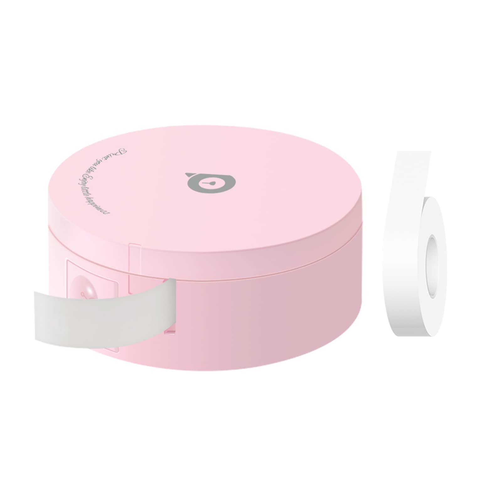 EXCLUZO PeriPage L1 Mini Pocket Label Maker - Wireless Bluetooth Thermal Sticker Printer, Portable Inkless Labeling Machine for Home Office Organization (Pink) - Perfect for Shipping Labels, Pantry Organization & Craft Projects