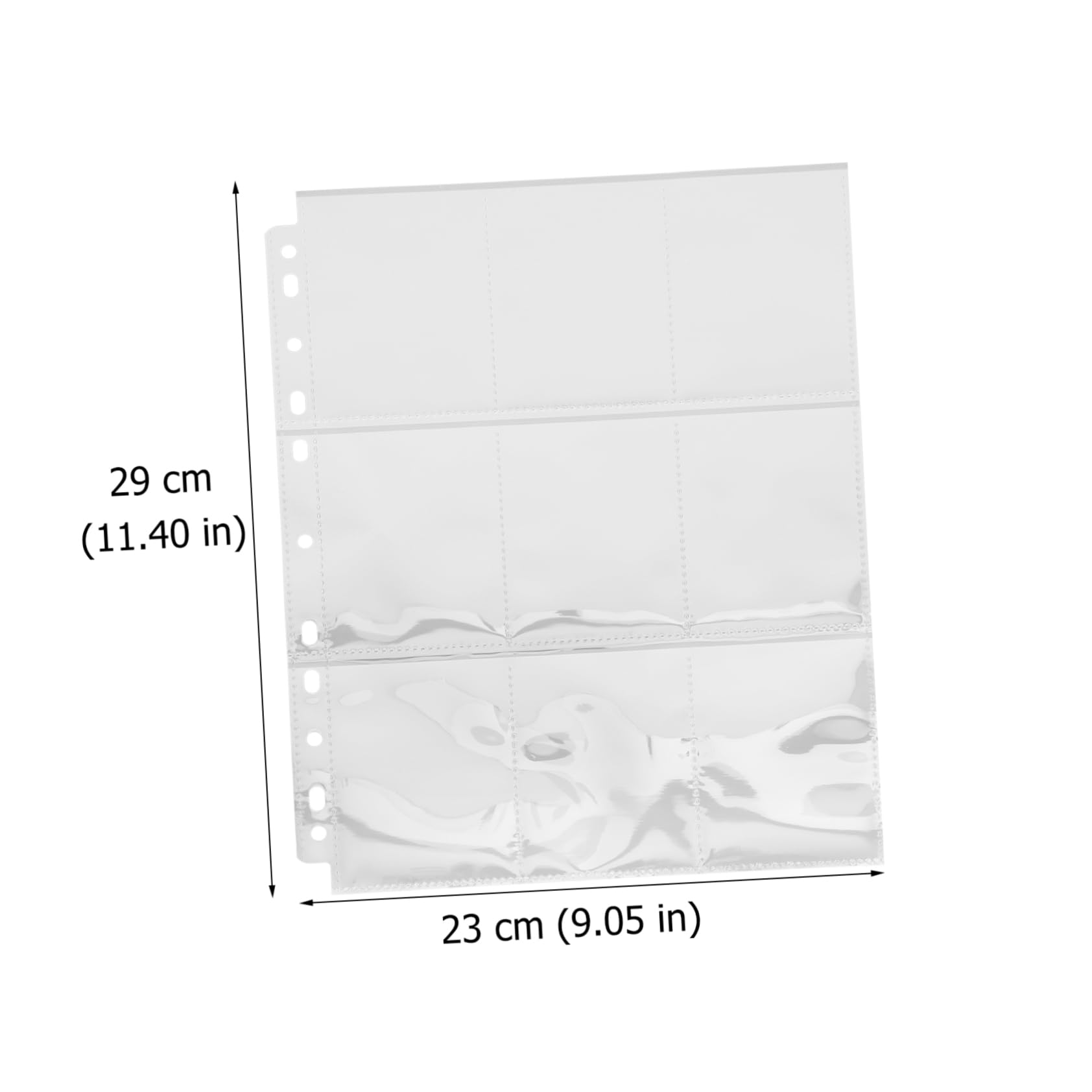 150 Pcs Clear Card Sleeves - Premium Trading Card Protectors & Photo Pages for Collectible Games | Perfect for MTG, Pokemon, Yu-Gi-Oh Card Storage & Display