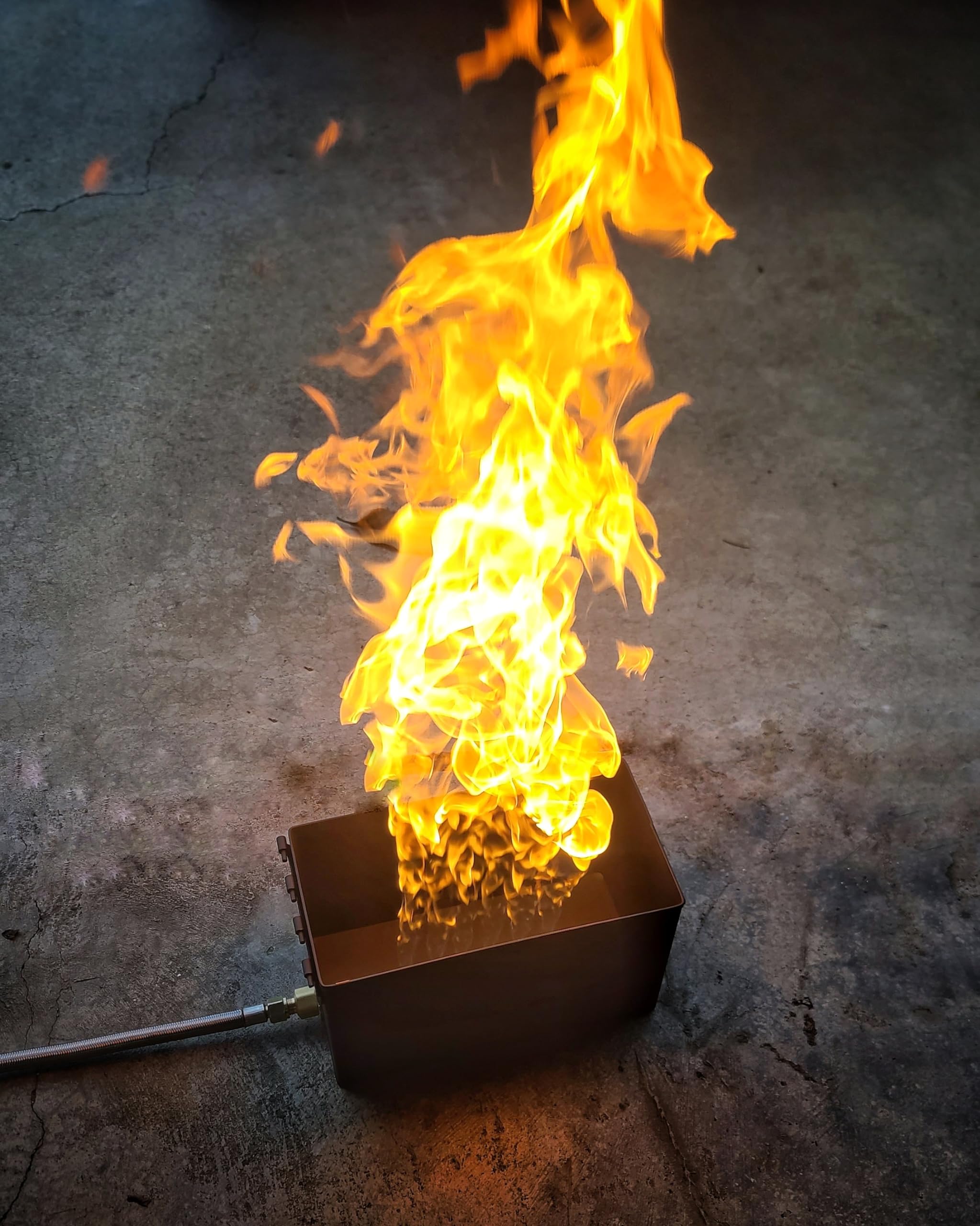 FireCrate USA Overland Ammo Can Fire Pit Burner - Portable Outdoor Camping & Backyard Fire Pit for DIY Enthusiasts | Perfect for Camping Trips, Backyard Gatherings & RV Adventures