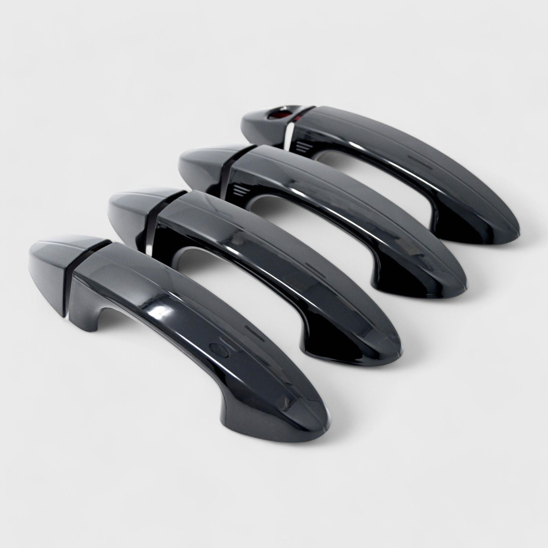 Gloss Black Chrome Delete Door Handle Cover for Keyless Entry Sensors - DH6327BLK | Perfect for Car Customization & Exterior Protection