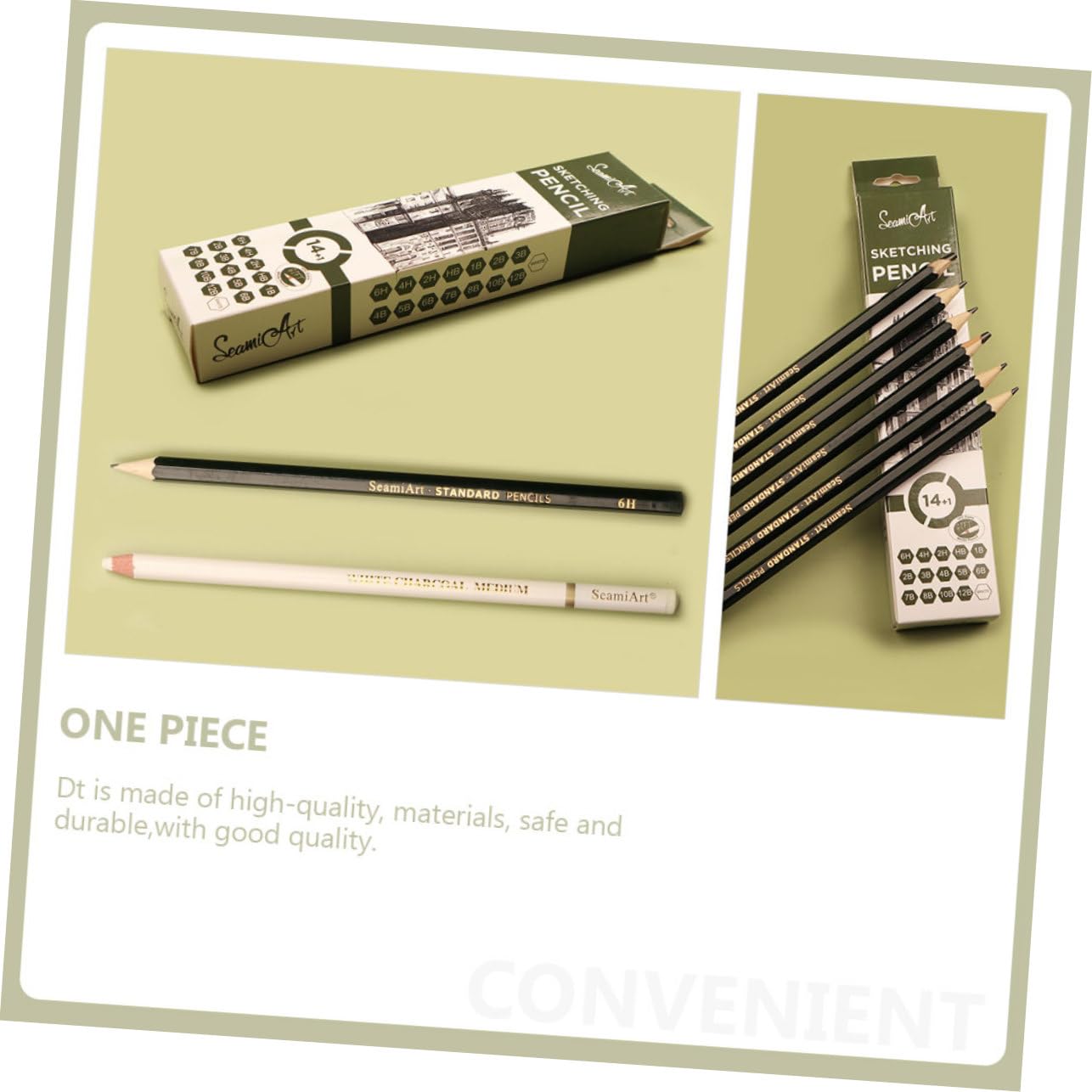 VILLCASE 75 Pcs Professional Sketching Pencils Set - Wooden Drawing Pencils for Artists, Beginners & Kids - Perfect for Shading, Sketching, Doodling & Art Projects - Portable Art Supplies for School, Home & Studio Use