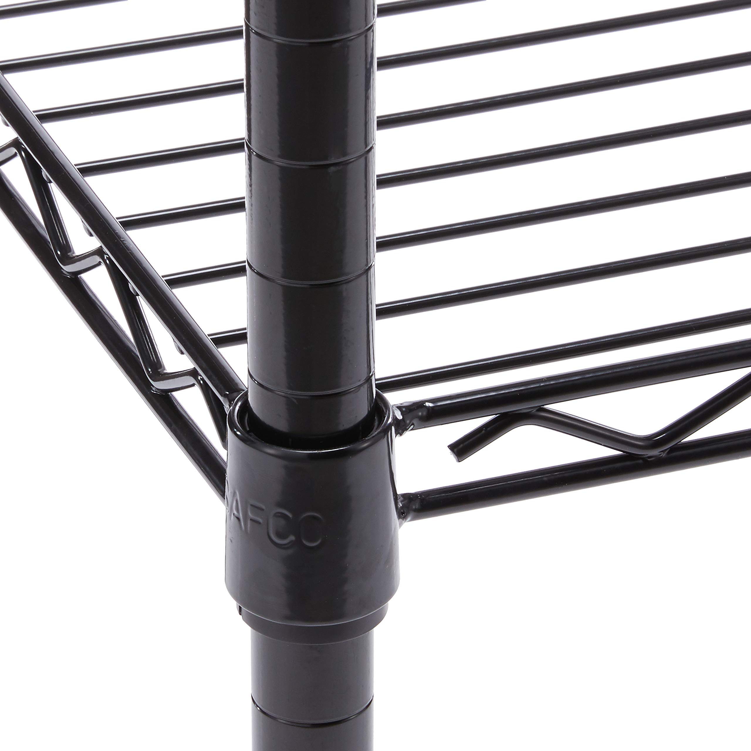 Safco Black Steel Rolling File Cart - Mobile Storage for Letter & Legal Size Hanging Folders - Office Organization & Document Management Solution