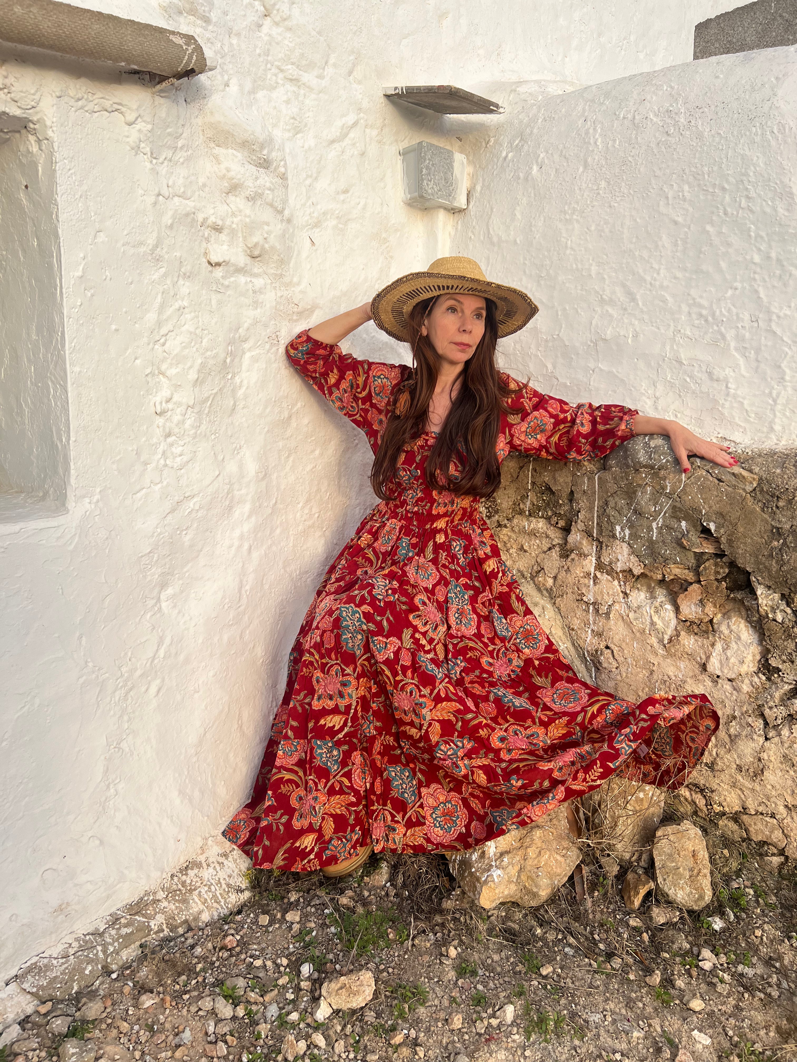Stretchy Elastic Waist Flowy Dress for Women - Comfortable & Stylish Dolce Vita Fashion - Perfect for Casual Outings, Date Nights & Summer Vacations