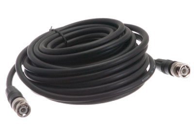 RG6 Direct Burial HD-SDI 75 Ohm Coaxial Cable - 150ft with BNC Compression Connectors | UV Resistant, Gel Filled Shielded for Indoor & Outdoor Use | Perfect for CCTV, Security Systems & Broadcast Applications
