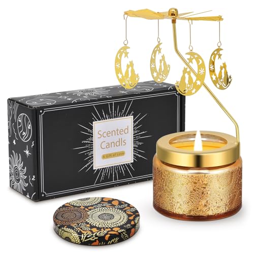 Moon And Cat Rose Scented Candles Yellow