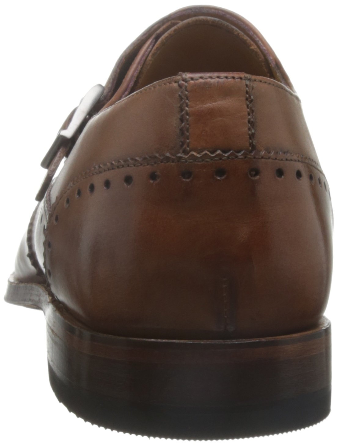 STACY ADAMS Men's Monk Strap Wingtip Dress Shoes - Classic Formal & Business Oxfords for Weddings, Office & Special Occasions