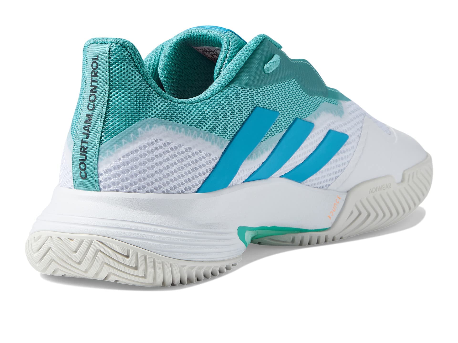 Adidas Men's Courtjam Control Tennis Shoes - Lightweight & Durable for Competitive Play - Perfect for Hard Courts & Casual Wear