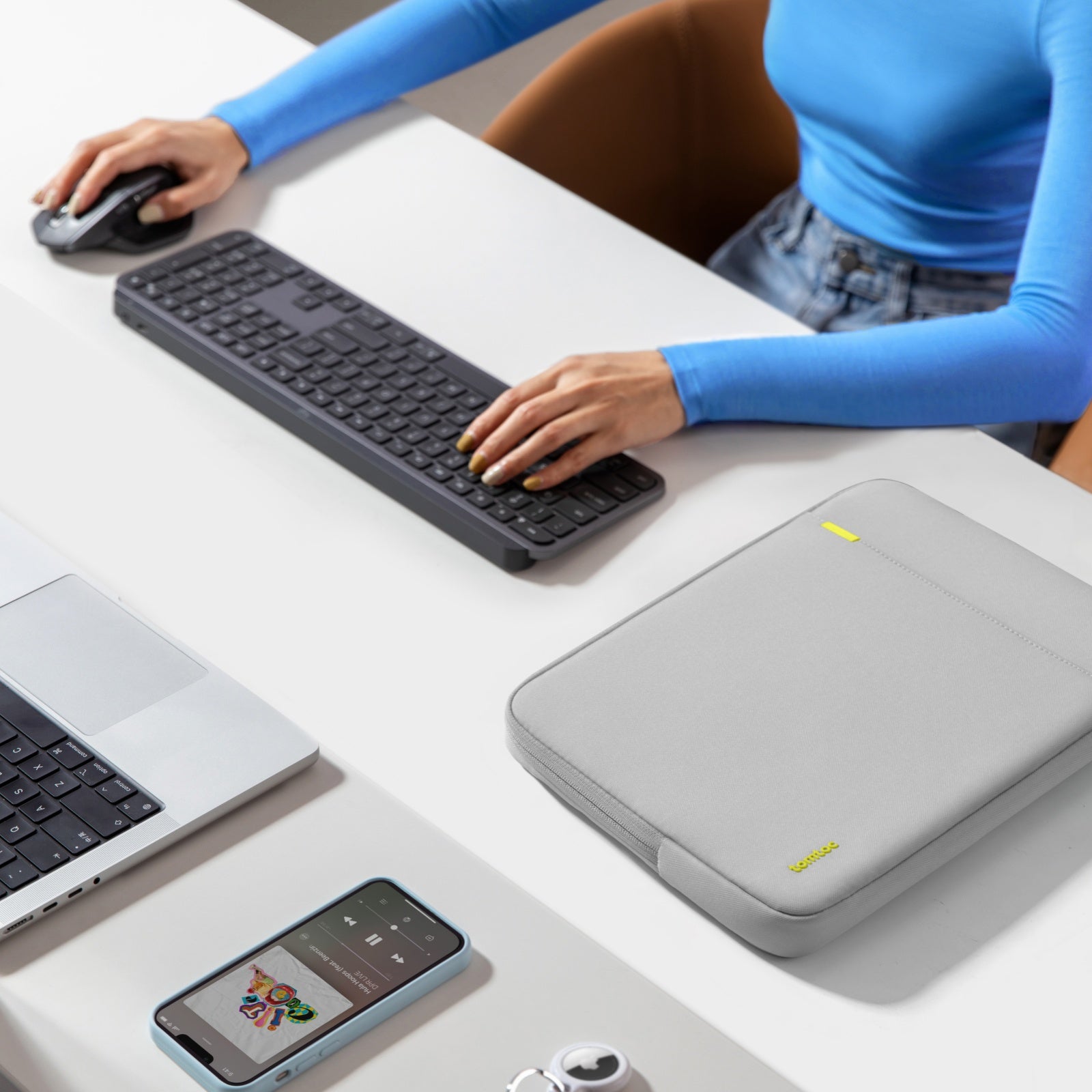 Premium Defender A13 Laptop Sleeve for 16-inch MacBook Pro - Shockproof & Water-Resistant Protective Case - Perfect for Travel, Office & School Use
