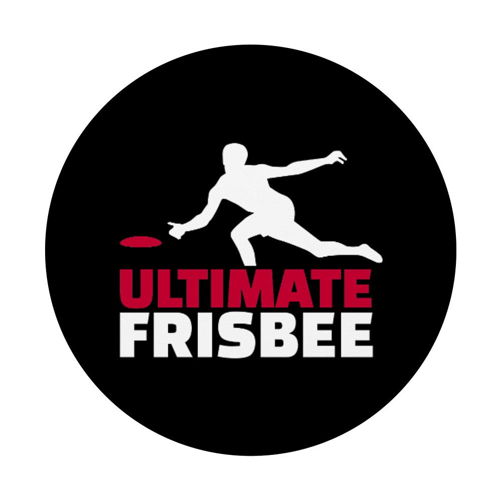 Ultimate Frisbee PopSockets PopGrip - Interchangeable Phone & Tablet Grip for Secure Hold | Perfect for Sports Fans, Outdoor Activities & Everyday Use