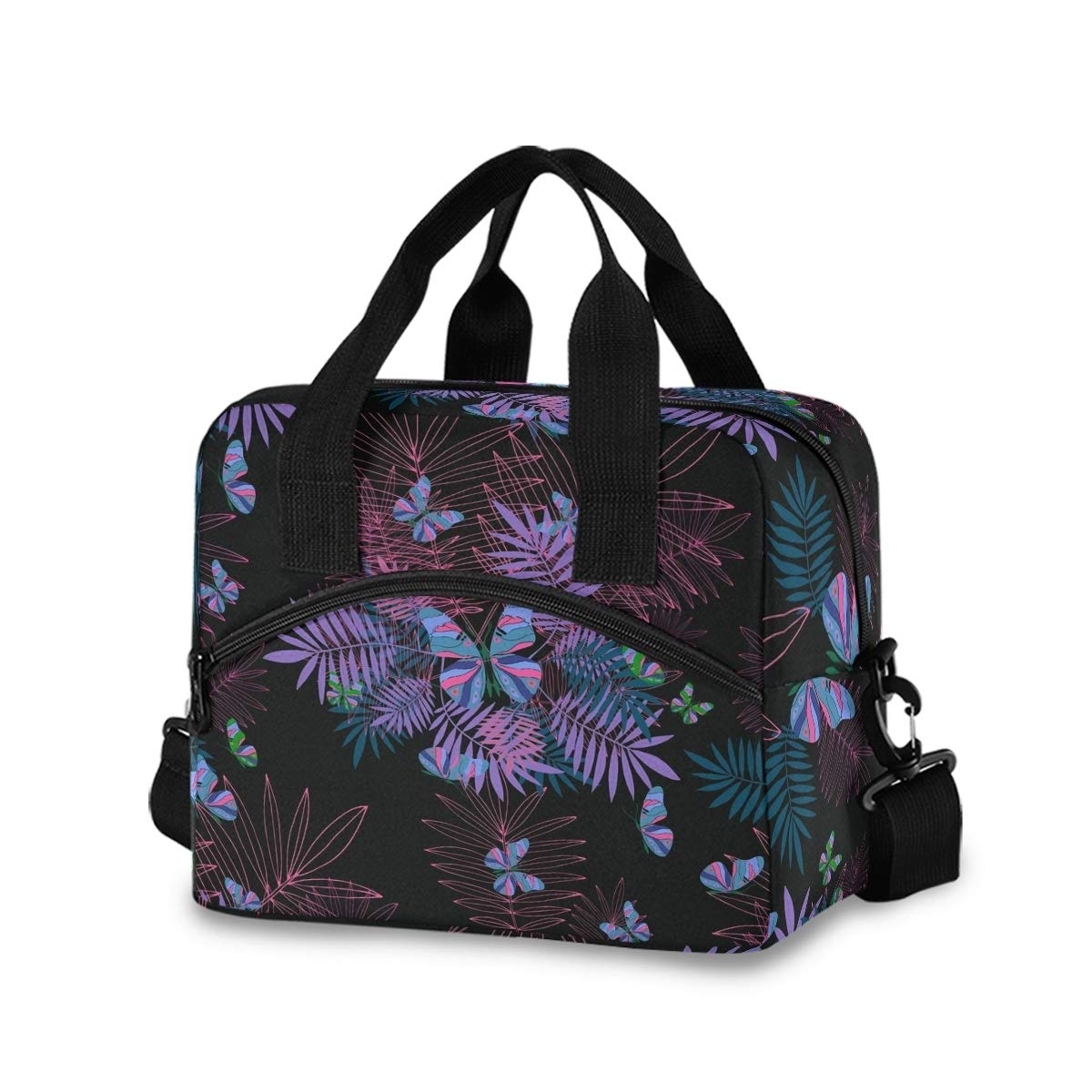 Stylish Insulated Crossbody Lunch Bag for Women - Leakproof Lunch Box & Cooler Tote - Perfect for Work, School, Picnics & Outdoor Activities (Be13b1)