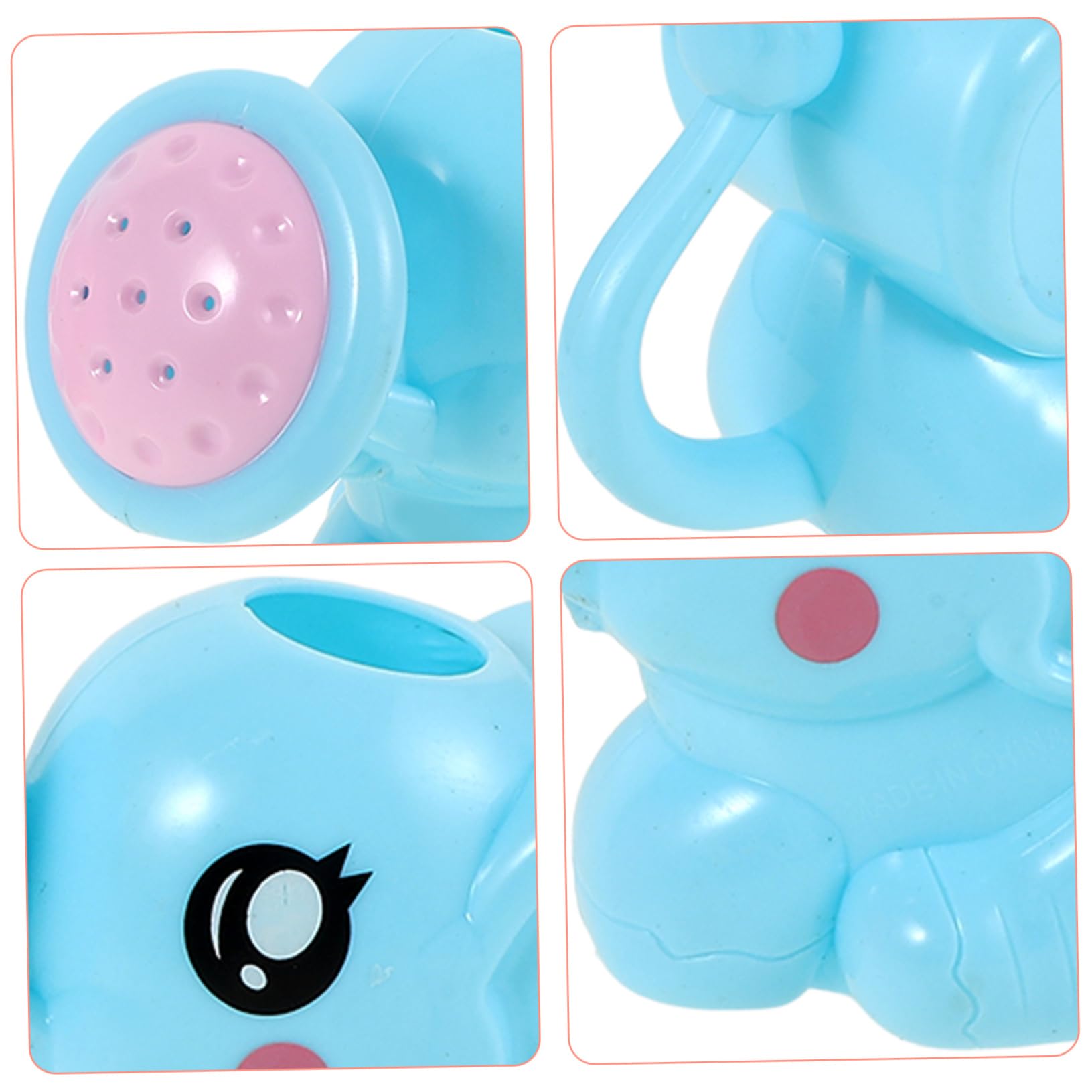 Totority 2-Pack Watering Can Bath Toys for Kids - Fun Shower & Bathtub Toys, Durable PP Plastic for Indoor/Outdoor Play - Perfect for Bath Time, Gardening Pretend Play & Pool Activities
