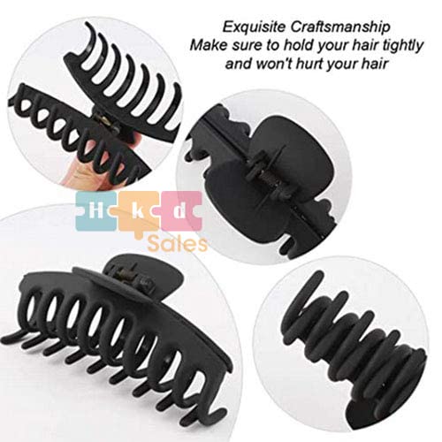 Stylish Acrylic Large Hair Clips for Women - 4