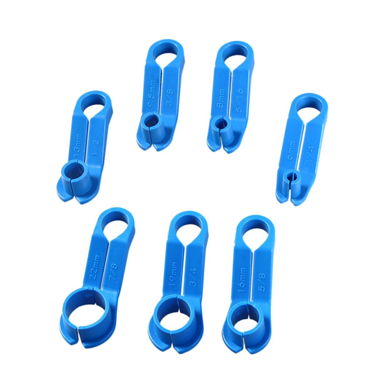 EXCLUZO 7-Piece Refrigerant Air Conditioner Removal Tool Kit - Professional Automotive AC Disconnect Tools for Car Repair, Fuel Line Removal & Compressor Service | Ideal for Mechanics & DIY Car Maintenance