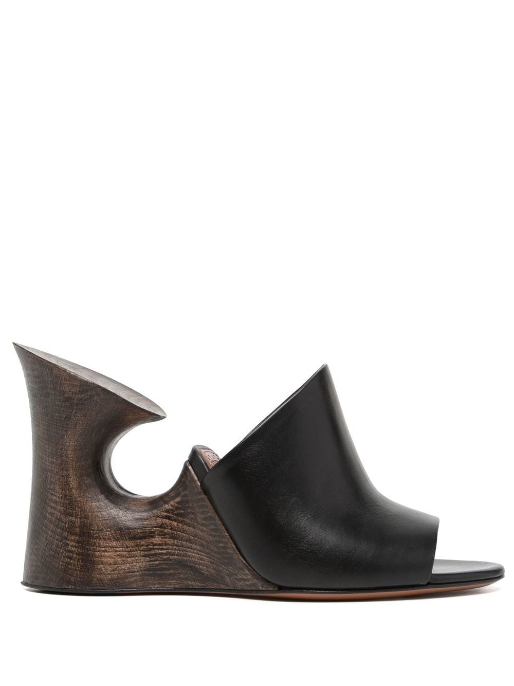 Alaia Black Leather Sandals for Women - Stylish & Comfortable Summer Shoes for Beach, Vacation & Casual Outings