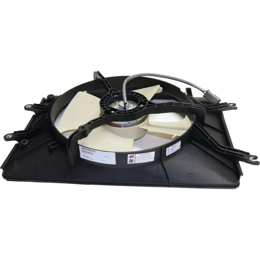 2003-2004 Honda Pilot Cooling Fan Assembly & A/C Condenser Replacement - OEM HO3113120 38615-PGK-A00 | Perfect for Engine Cooling System Repair & Maintenance