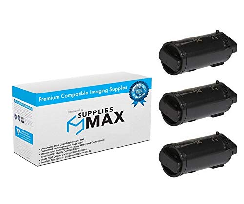 Remanufactured Black Extra High Yield Toner Cartridge (3-Pack) for Xerox VersaLink C600DN/C600DT/C600DX/C600DXF/C600DXP/C600N - 16,900 Page Yield (106R03919_3PK) | Perfect for High-Volume Office Printing & Document Production