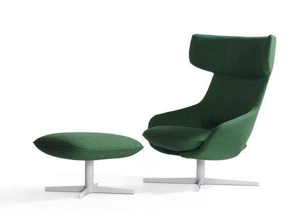 Artifort Kalm Swivel Lounge Chair - Modern Rotating Accent Chair for Living Room, Bedroom or Office - Perfect for Relaxing, Reading & Home Decor