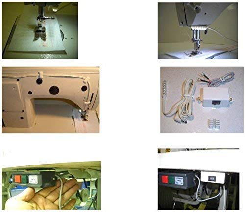 JUKI DDL8700 DDL8700H DDL5550 Industrial Sewing Machine Servo Motor Power Stand - High Performance Single Needle Sewing Machine Motor for Home DIY, Tailoring, Upholstery and Garment Manufacturing